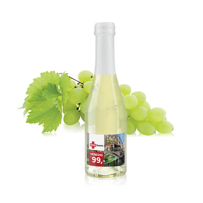 Secco d Italia - Wine Label, inkl. Druck, 0,2 l Glasflasche