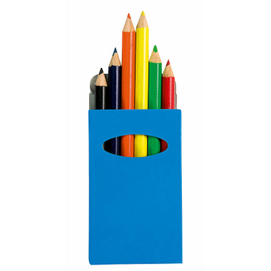 Buntstifte 6-teilig, Blau