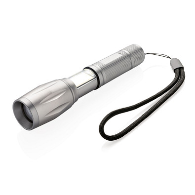 XD COLLECTION Taschenlampe mit COB 10W fokussierbare CREE, grau XD COLLECTION Taschenlampe mit COB 10W fokussierbare CREE, grau