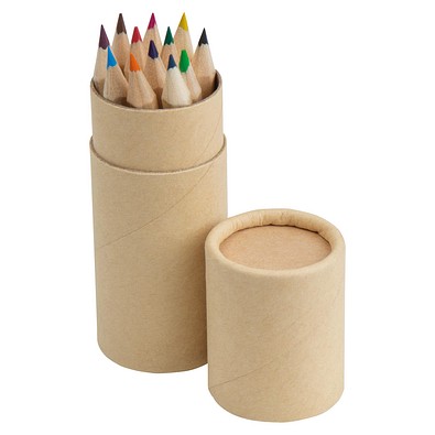 12 teiliges Buntstifte Set , mehrfarbig