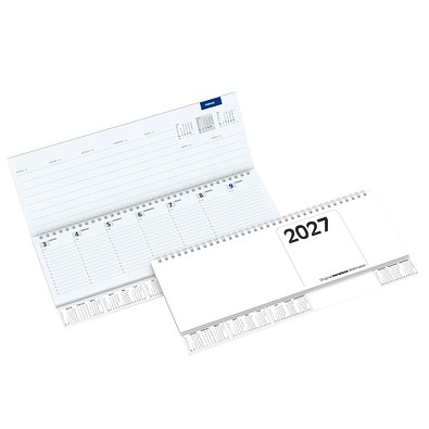 Querkalender Terminax Deskmaster 2027, weiß