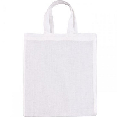 Joytex® Mini-Baumwolltasche, weiß