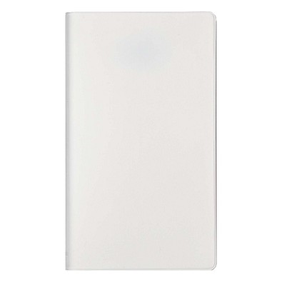 Taschenkalender Pocketdata RedLine mit geheftetem Kalendarium 2026, weiß