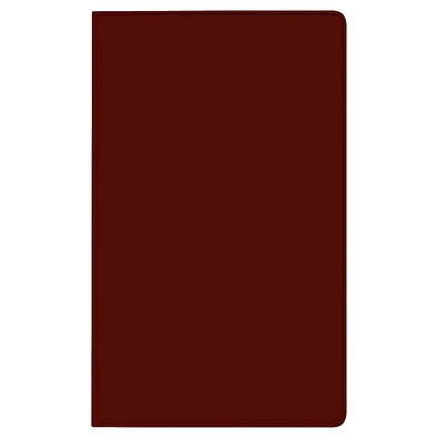 Taschenkalender Pocketdata RedLine mit geheftetem Kalendarium 2026, bordeaux