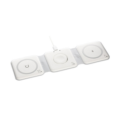 3-in-1 Fast Wireless Charger REEVES-PORTANOVA, weiß