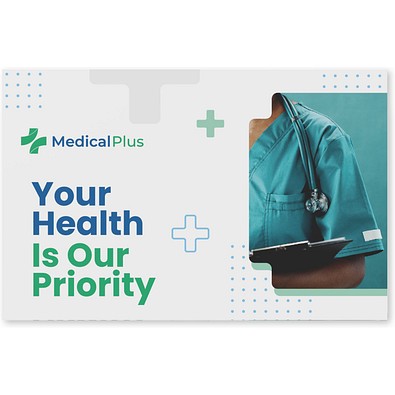 3 Pflaster mit vollfarbig bedrucktem Mini-Papierumschlag, weiss, glitter