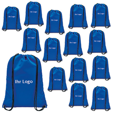 Werbe-Sparset: Turnbeutel City, 60-tlg., inkl. Druck, blau Werbe-Sparset: Turnbeutel City, 60-tlg., inkl. Druck, blau