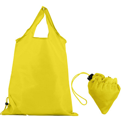 Faltbare Einkaufstasche Edge, gelb