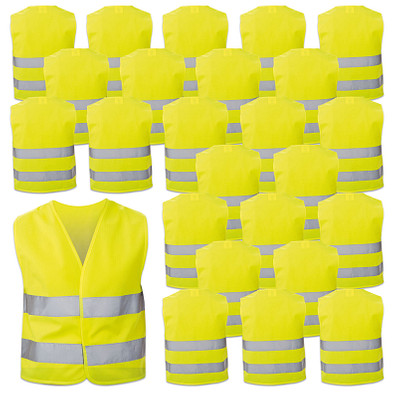Werbe-Sparset Kinder-Sicherheitsweste, 60-tlg., Gelb, Inkl. Druck Werbe-Sparset Kinder-Sicherheitsweste, 60-tlg., Gelb, Inkl. Druck