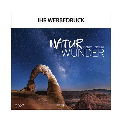 Bild-Wandkalender Naturwunder 2027