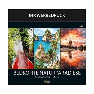 Bildkalender Bedrohte Naturparadiese 2027