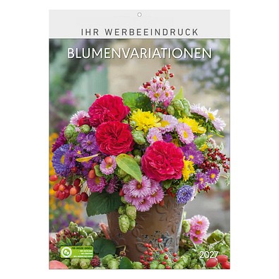 Bildkalender Blumenvariationen, 2027