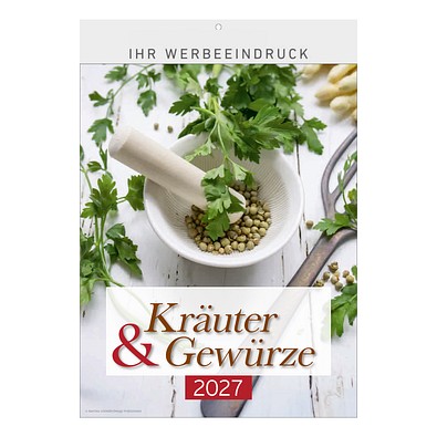 Bildkalender Kräuter und Gewürze, 2027