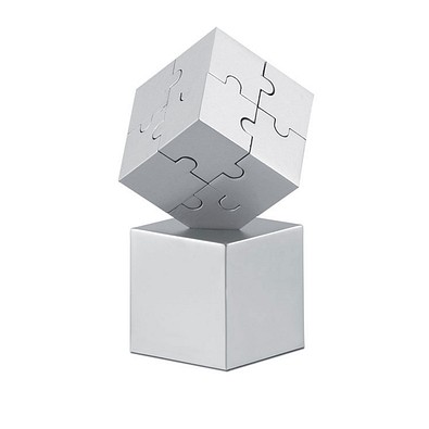 3D-Puzzle KUBZLE, Mattsilber