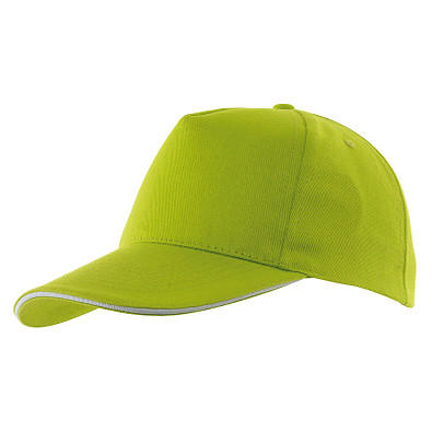 5-Panel-Sandwich-Cap WALK,hellgrün