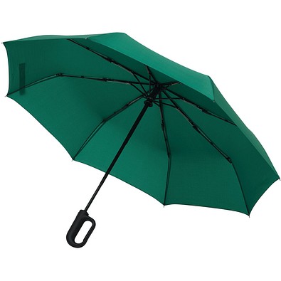 Vollautomatischer Windproof-Taschenschirm SCIROCCO,dunkelgrün