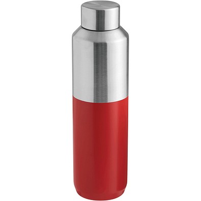 Vakuum-Isolierflasche STEECO,rot