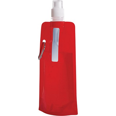 Trinkflasche AQUAFOLD,rot