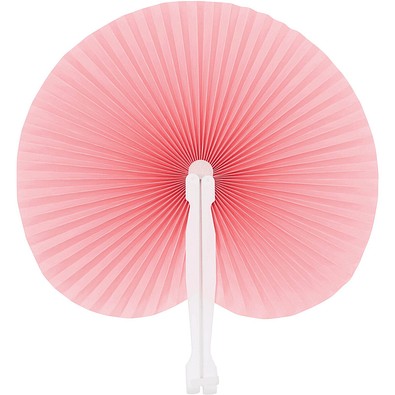 Faltbarer Fächer PEACOCK,rosa