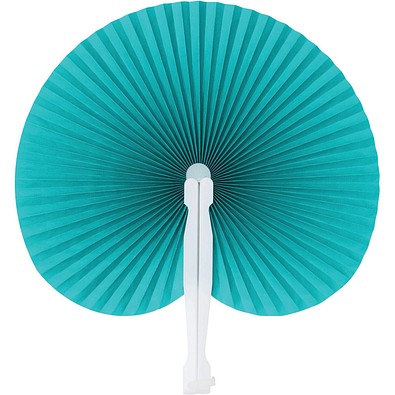 Faltbarer Fächer PEACOCK,petrol