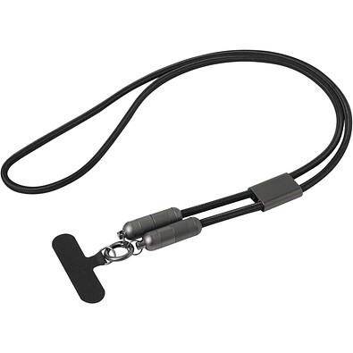 Lade- und Datenkabel LONGCARRY,schwarz