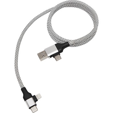 Lade- und Datenkabel SUPERMAG,silber