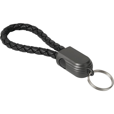 Schlüsselanhänger POCKETCHARGE,schwarz