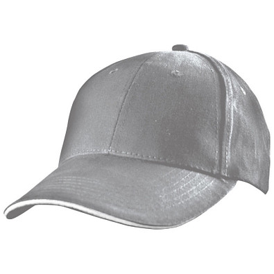 6 Panel Baseballcap San Francisco,grau