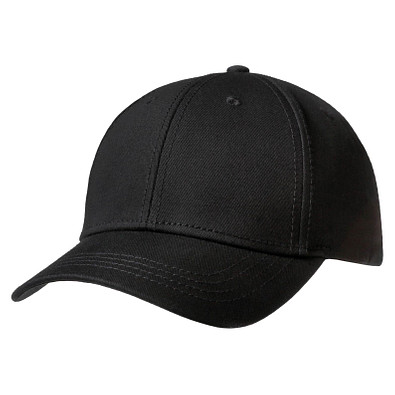 6-Panel-Cap Jack, schwarz