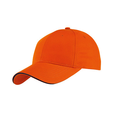 6-Panel-Sandwich-Cap LIBERTY,orange