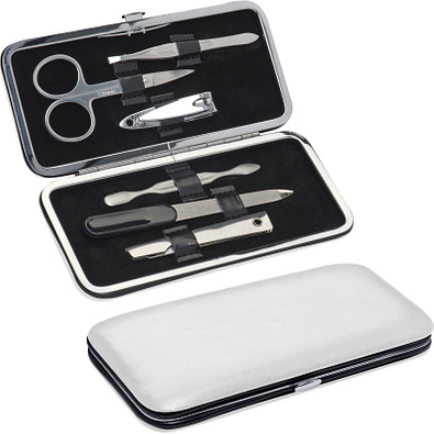 7-teiliges Manikürset, weiss