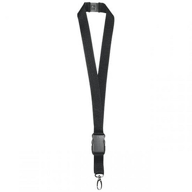 Schlüsselband, 25 mm, inkl. Druck, schwarz