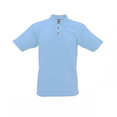 JAMES & NICHOLSON Unisex Poloshirt, hellblau, S