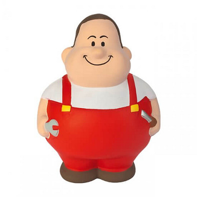 Herr Bert® Anti-Stress-Figuren Handwerker Bert, rot Herr Bert® Anti-Stress-Figuren Handwerker Bert, rot