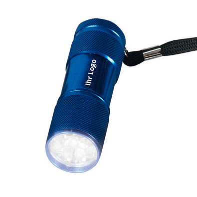Alu-LED Stablampe Ilumi, blau
