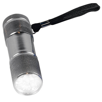 Alu-LED Stablampe Ilumi, titan