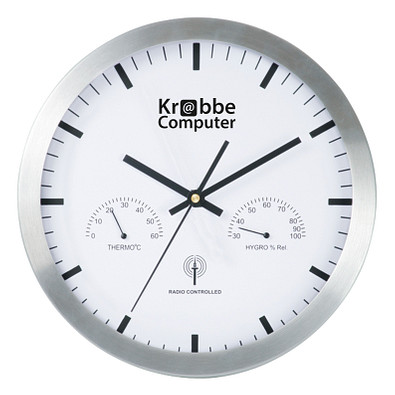 Funk-Wanduhr Chronos, ø 30 cm, weiß Funk-Wanduhr Chronos, ø 30 cm, weiß