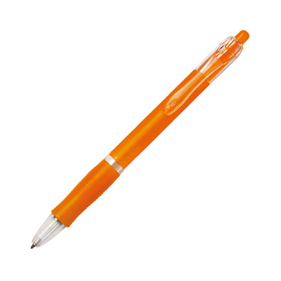 BIC® Kugelschreiber Clic Pen, blaue Mine, orange-frosted