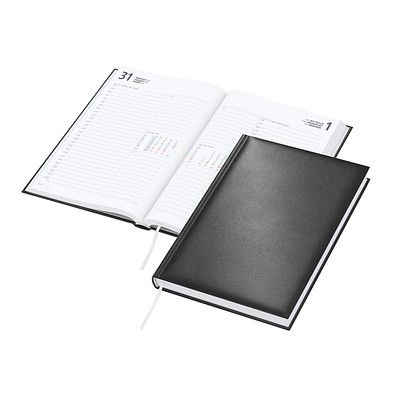 Geiger-Notes Chef-Buchkalender Image 2027, schwarz