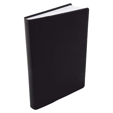 Agenda-Handwerker-Notizbuch kariert, schwarz