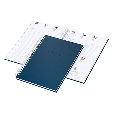 Spiral-Wochenplaner Tucson 2027, mittelblau