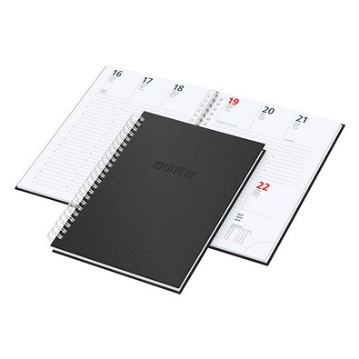 Spiral-Wochenplaner Tucson 2027, schwarz