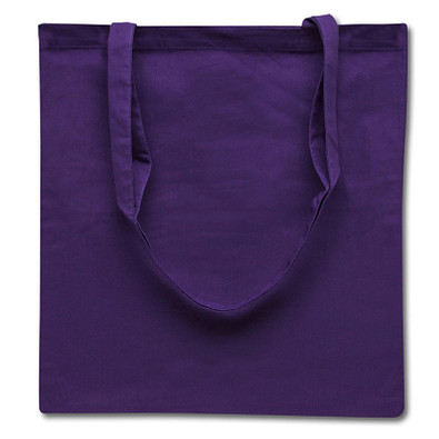 Joytex® Baumwolltasche, lange Henkel, lila