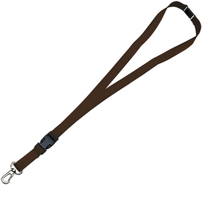 Schlüsselband,15 mm, inkl. Druck, schwarz