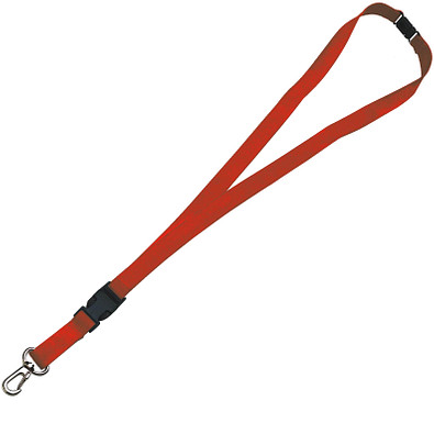 Schlüsselband,15 mm, inkl. Druck, rot