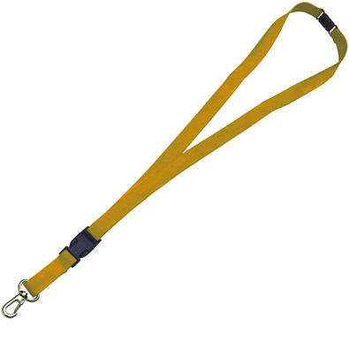 Schlüsselband,15 mm, inkl. Druck, orange