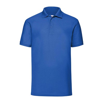 FRUIT OF THE LOOM® Unisex Poloshirt Pique, royalblau, M