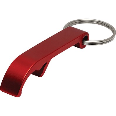 Schlüsselanhänger Kapselheber, rot