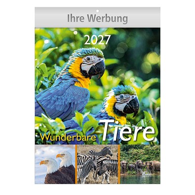 Bildkalender Wunderbare Tiere 2027