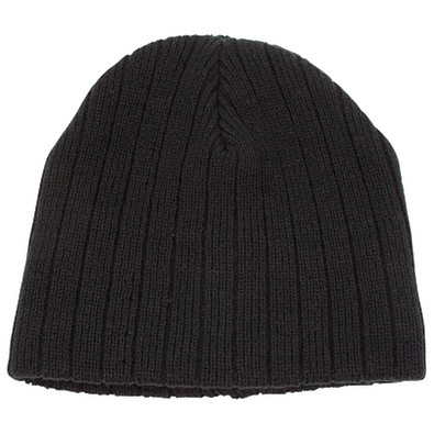 Strickmütze Ischgl, Schwarz